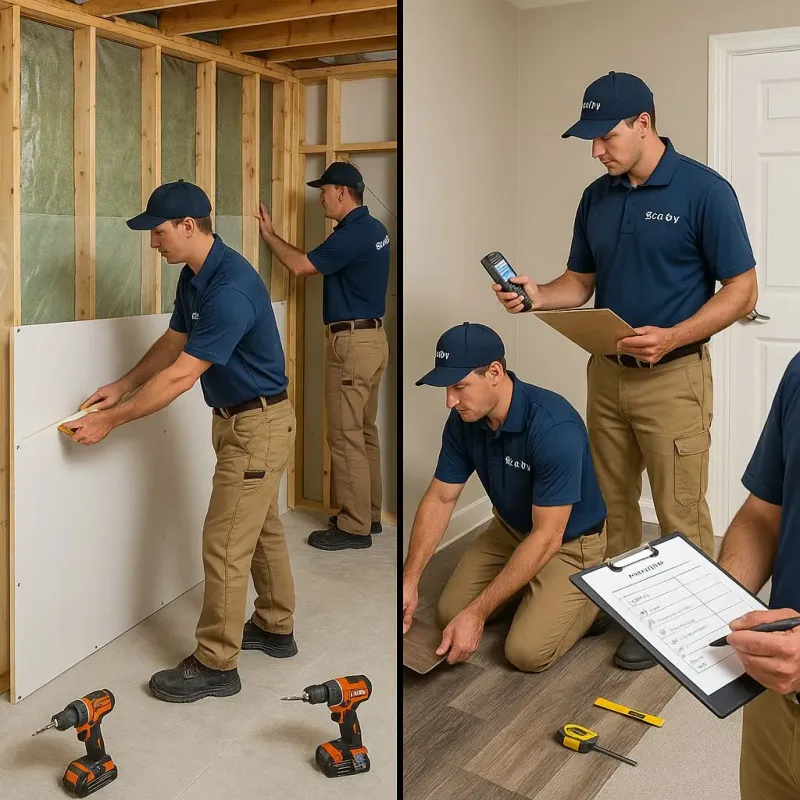 Repairs and Reconstruction process in Rose Lodge, OR